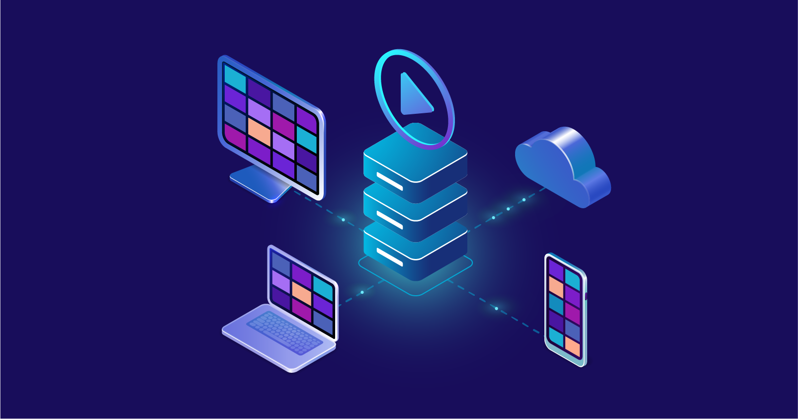 Highbandwidth servers for streaming and IPTV